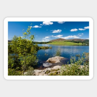 Clatteringshaws Loch Reservoir Photograph Dumfries and Galloway Sticker